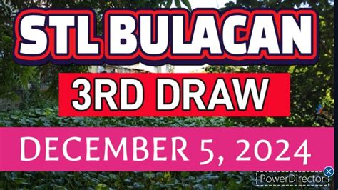 STL BULACAN 3RD DRAW RESULT TODAY DECEMBER 19, .